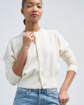 cropped cardigan