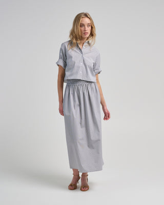 cropped short sleeve shirt