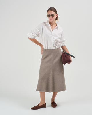 cuff ruffle blouse