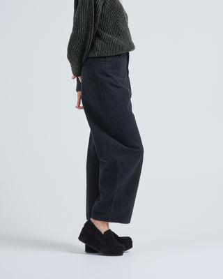 curve legged work trouser