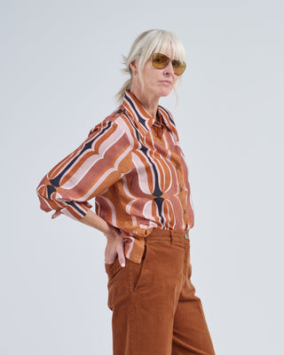 dana mesa verde silk shirt