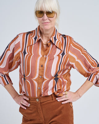 dana mesa verde silk shirt