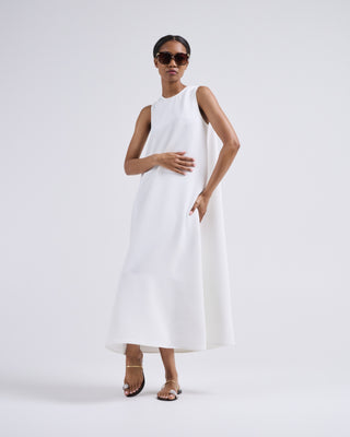 Sofie Dhoore Dao Trapeze Dress Off White Sofie Dhoore Dao Trapeze Dress Off White