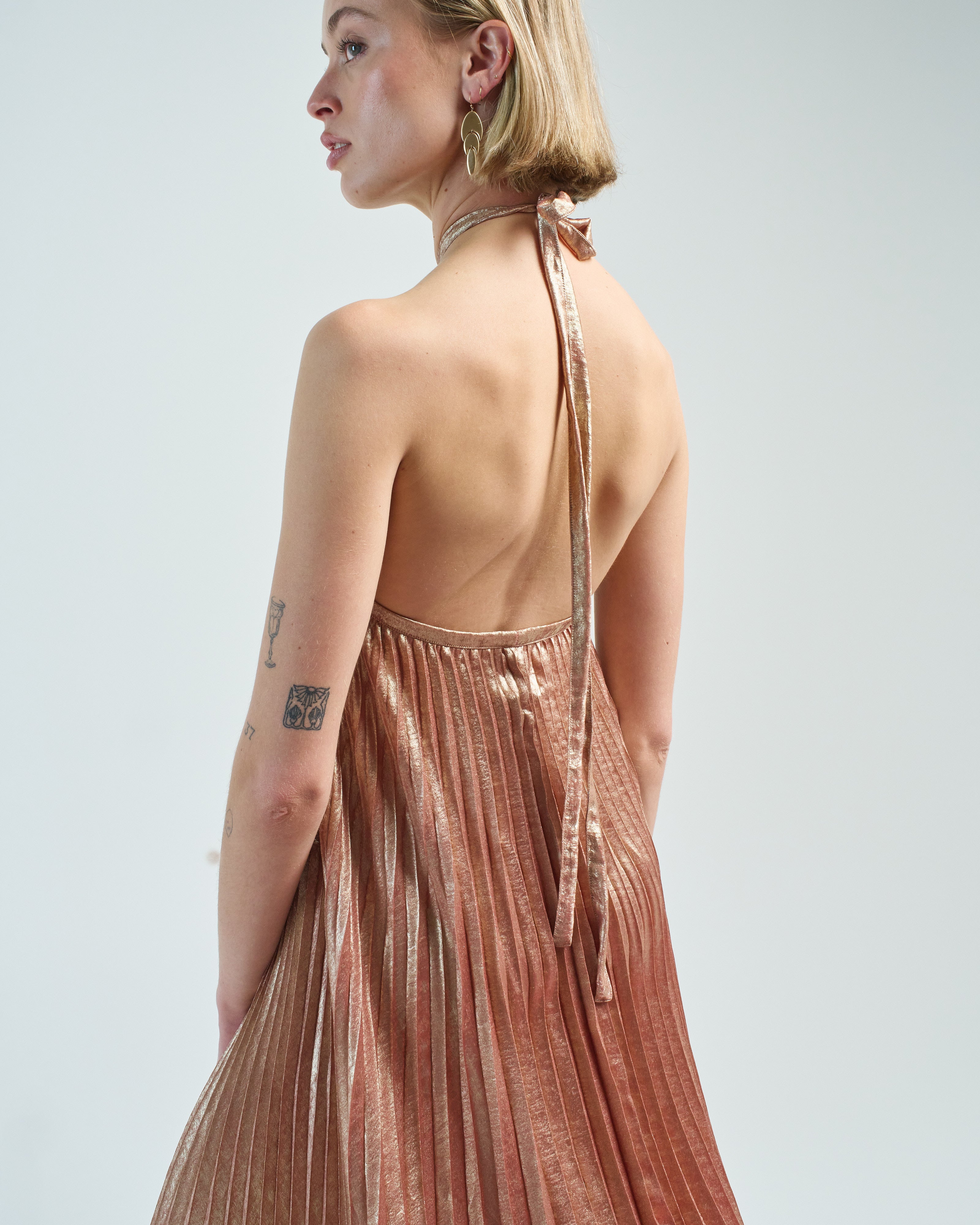 Lidee Deesse Gown - Rose Quartz Shimmer Rose Quartz Shimmer Lidee Deesse Gown - Rose Quartz Shimmer Rose Quartz Shimmer