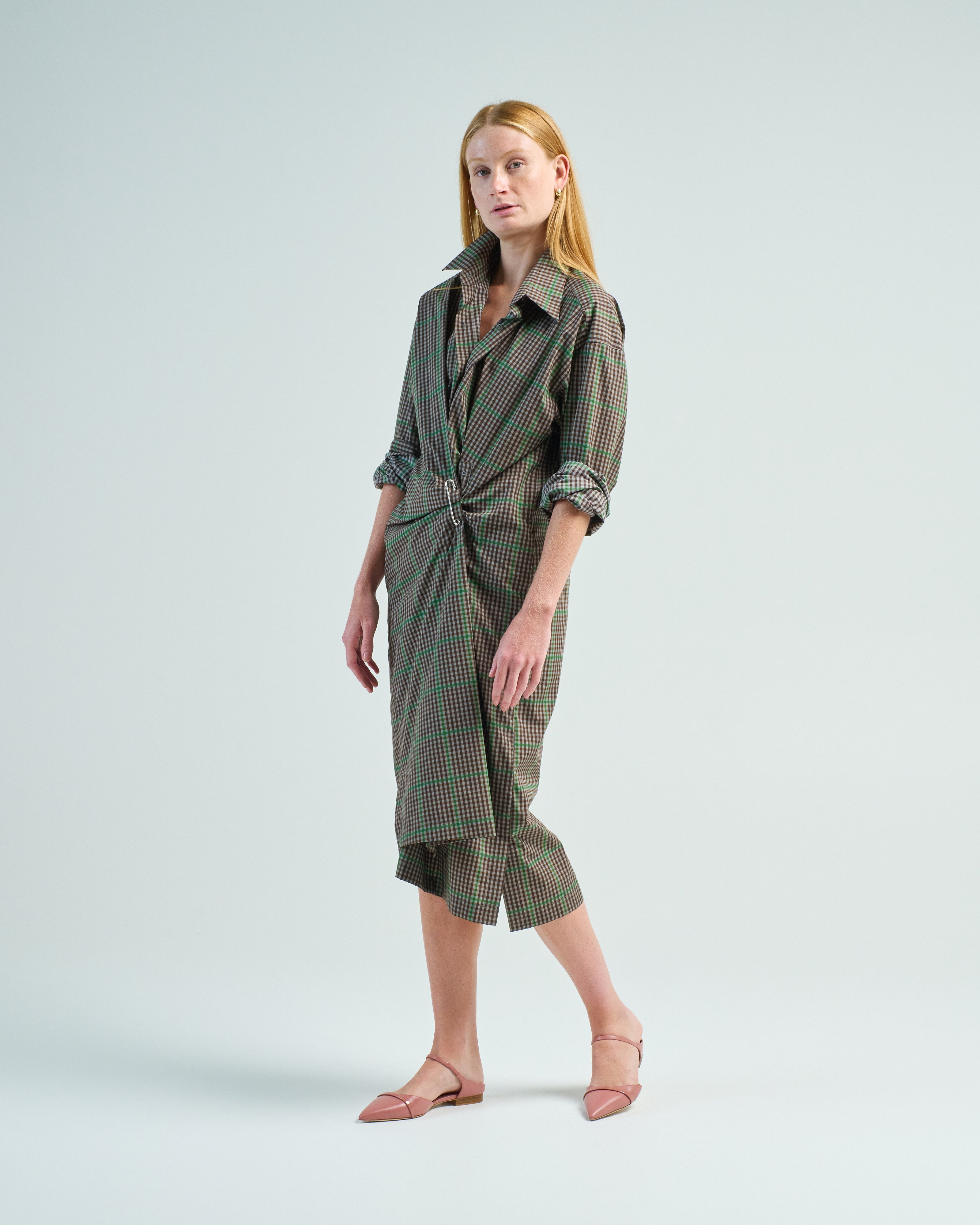 Dries Van Noten Delicks Dress Green Dries Van Noten Delicks Dress Green