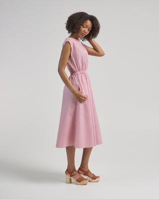 demi boatneck dress