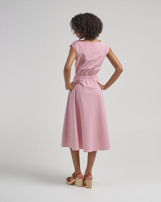 demi boatneck dress