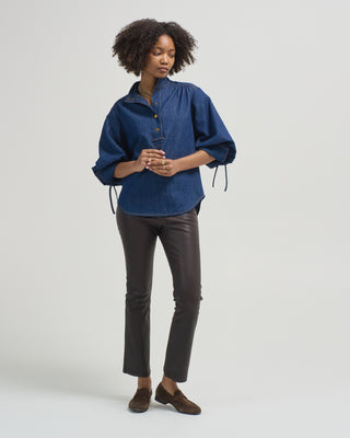 denim billow shirt