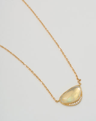 diamond halo necklace