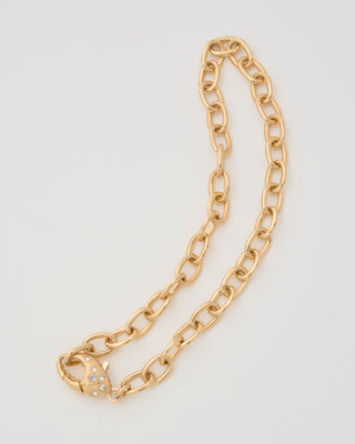 diamond lobster clasp charm bracelet
