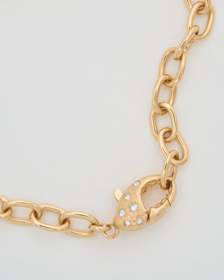 diamond lobster clasp charm bracelet