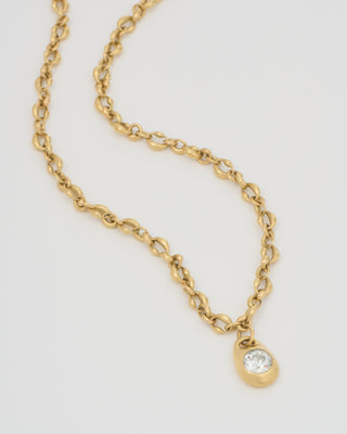 diamond locket necklace