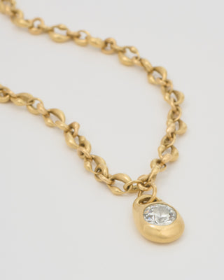 diamond locket necklace