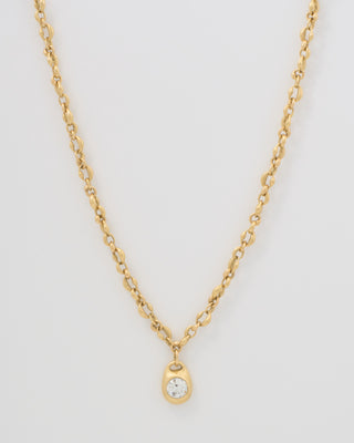diamond locket necklace