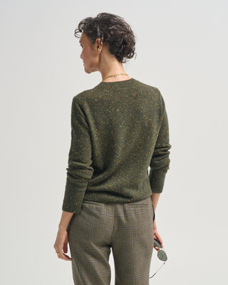 donegal crew neck sweater