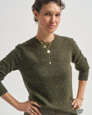 donegal crew neck sweater