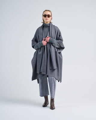doublé scarf coat
