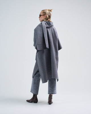 doublé scarf coat