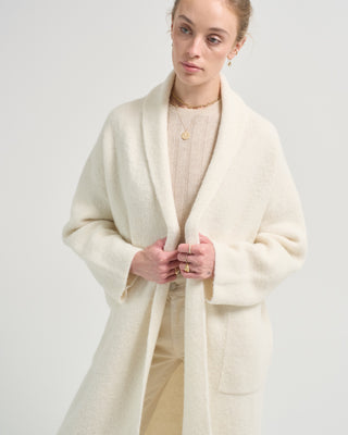 double face long coat