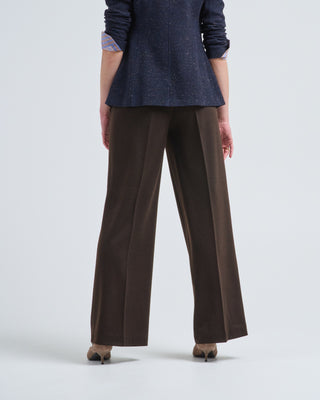 double face wool cashmere pant