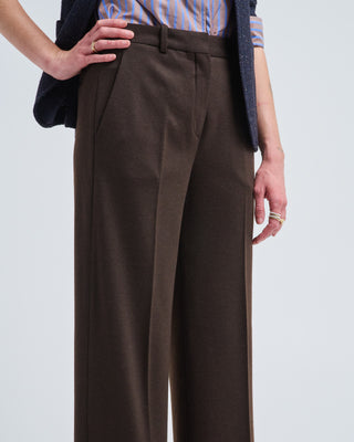 double face wool cashmere pant