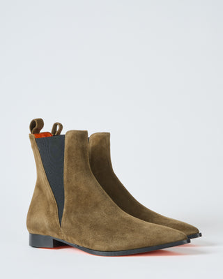 double gore flat boot