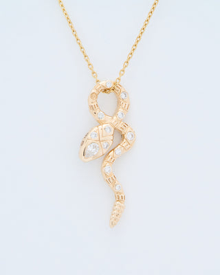 double sided coiled snake charm