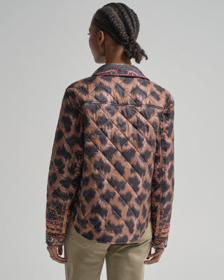 down jacket with rounded hem