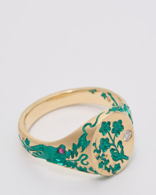 dragon's bunch signet ring