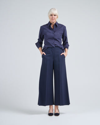 drop shoulder fitted shirt