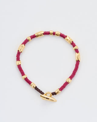 dryp bracelet with 18k yellow gold