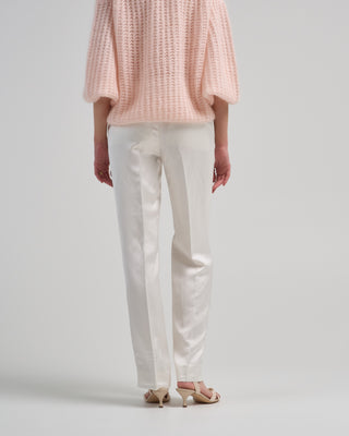 easy raw edge trousers