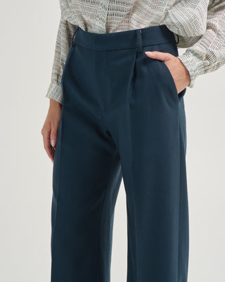 edgar straight wool twill pants