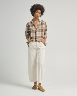 eileen relaxed button up shirt