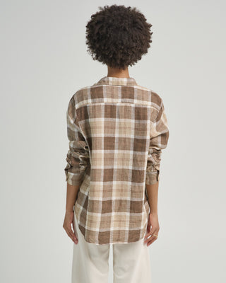 eileen relaxed button up shirt