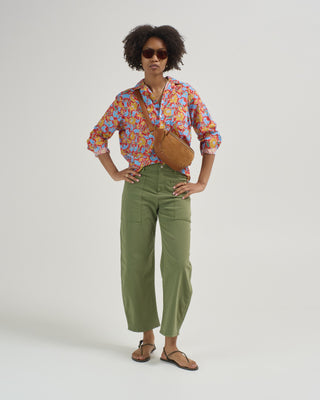 eileen relaxed button up shirt