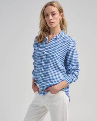 eileen relaxed button-up shirt
