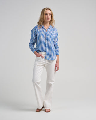 eileen relaxed button-up shirt