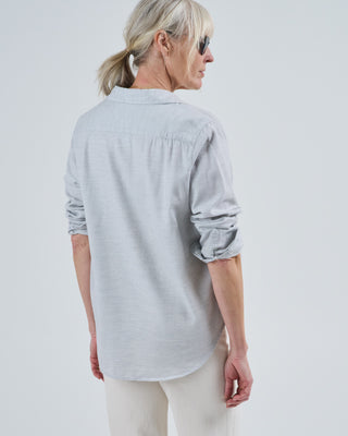 eileen relaxed button-up shirt