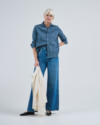 eileen relaxed button-up shirt