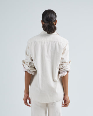 eileen relaxed button-up shirt
