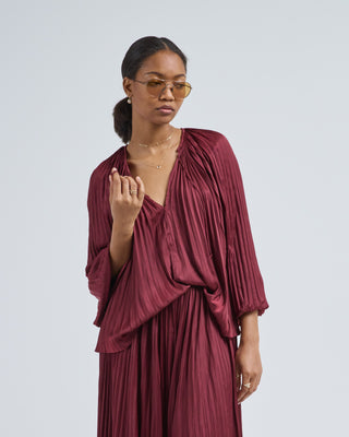 electra long sleeve blouse