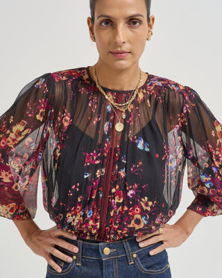 elenora long sleeve blouse