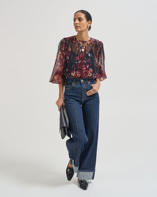 elenora long sleeve blouse