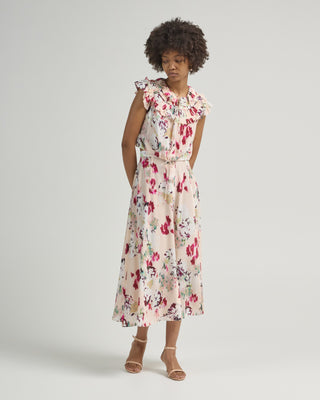 elenore sleeveless silk top