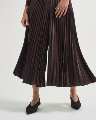 ella pant knit weave plisse