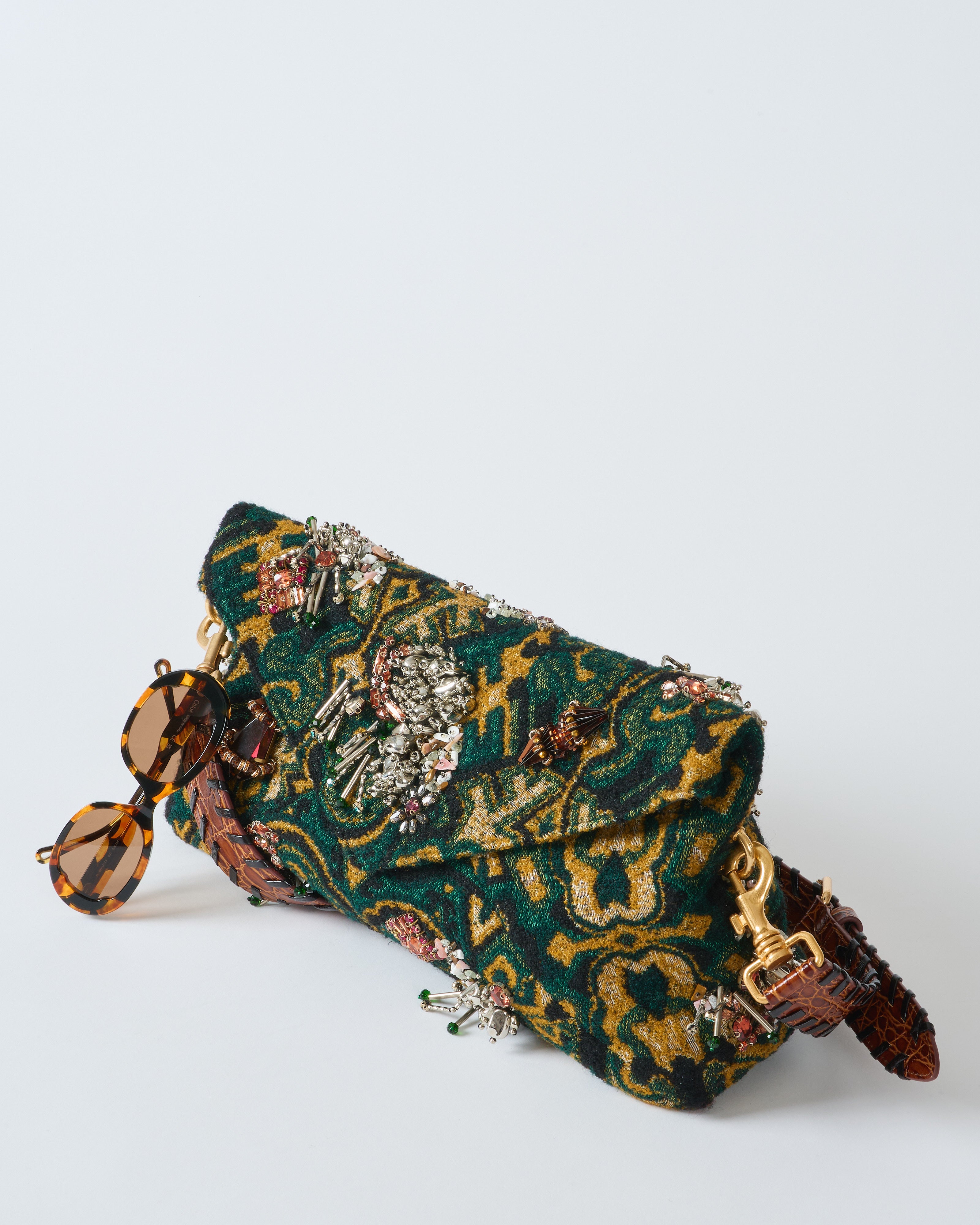 Dries Van Noten Env173Emb Bag Bottle