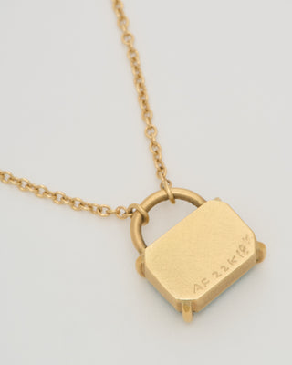 emerald purse necklace
