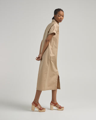 emerson split back dress