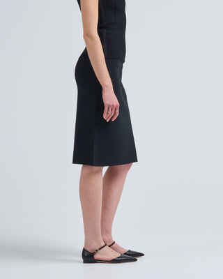 estelle crepe knit pencil skirt